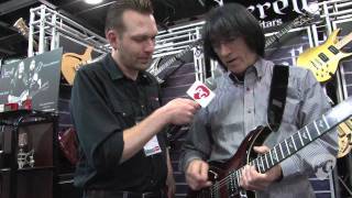 NAMM '11 - Jarrell Guitars ZH-1 B\u0026R Flame \u0026 Gold Rush Mini Series Amps Demos