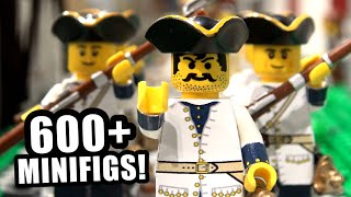 Huge LEGO Fortress of Louisburg with 500,000 Pieces!