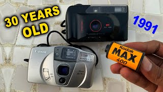 Trying 30 YEAR OLD CAMERA | 1991 Camera testing in 2021