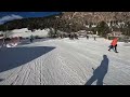 discesa pista nera vallelunga di selva di val gardena inverno 2024 2025