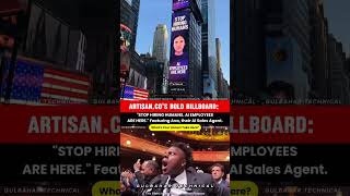STOP HIRING HUMANS? | AI Employee Billboard Goes Viral in USA 🇺🇸🤖