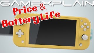 Nintendo Switch Lite - Price and Battery Life Detailed!