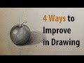 DO THIS! Ways to IMPROVE DRAWING skill | JK Art