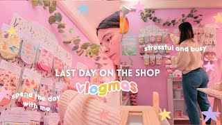 Restocking and making prouducts while having a busy shop✨ Small Business Vlogmas day 21