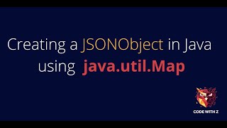 Creating a JSONObject using Java Map [Working Code]