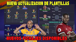 Nueva Actualización de Plantillas LIGA MX FIFA 21 - LLEGARON LAS NUEVAS TRANSFERENCIAS DE INVIERNO