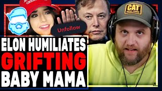 Elon Musk Baby Mama JUST LOST IT ALL!  She BLEW It \u0026 Lost The Bag By Going Psycho As Elon Trolls Her