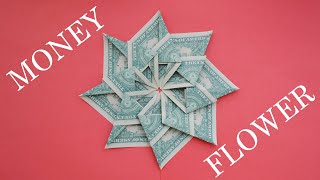 Cute MONEY FLOWER | Modular Dollar Origami | Decoration for your room | Tutorial DIY by NProkuda