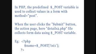 Php Tutorials: Basics 2 - Php Form Using Get, Post & Request Methods