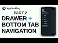 Drawer + BottomTab Navigation (Part 2) - Twitter | React Navigation v5 | React Native | AppDevBlog