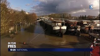 La crue de la Seine avec les bateliers de Conflans-Sainte-Honorine