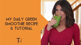 My Daily Green Smoothie Recipe | Clean Eating