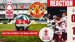 Nottingham Forest vs Manchester United 0-1 Live Stream FA Cup Football Match Score Highlights 2024