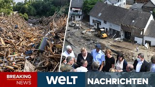 UNWETTERKATASTROPHE in Deutschland: Merkel nennt Ausmaß \