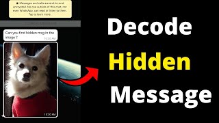 Hide Any File in an Image Steganography Tutorial #Steganography