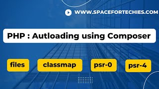 PHP 8 : Autoloading using Composer ( files, classmap, psr-0 and psr-4 )