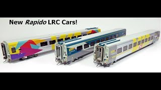 New Rapido Trains Inc Ho Scale LRC Cars