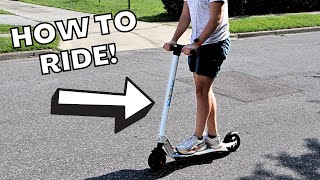 How to Use the Caroma Electric Scooter 250W (Assembly + Demo!)