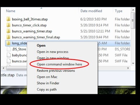 Open command window here option missing in windows 7 Open command window here option missing in windows 7