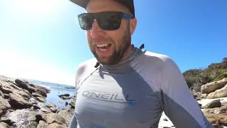 Jimmy Prymal Ep 2. Catch, clean and cook Abalone in the caravan, 2 different ways.