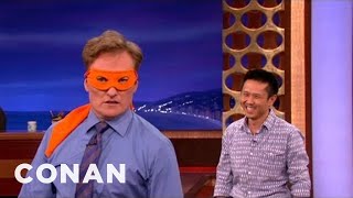 Steven Ho Helps Conan Channel His Inner Ninja Turtle | CONAN on TBS