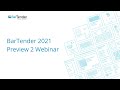 BarTender 2021 Preview 2 (recorded webinar)