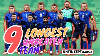 9 LONGEST UNBEATEN TEAMS ❗ BEST SPORT STATISTICS