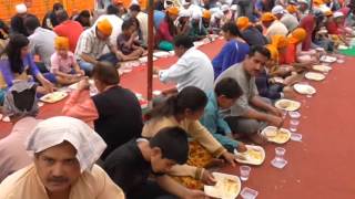 Guru Ka langar at SJVN Limited Jhakri on  Guru Nanak Jiyanti 2014 Sham Singh Jhakri