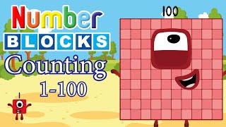 Counting 1-100 with Numberblocks and Numberblobs | Playtime Club TV