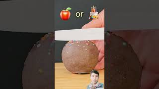 Apel apa cake??coba siapa yg bisa tebak #funny #viralvideo