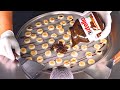 ASMR - Banana & Nutella Ice Cream Rolls | how to make fried Ice Cream - fast Chocolate Food Recipe