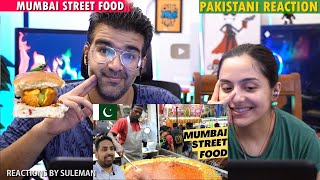 Pakistani Couple Reacts To Pakistani Eating Street Food In Mumbai | Juhu Beach Street Food