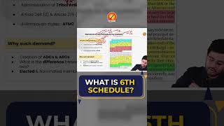 What is 6th Schedule? #shorts #upsc #currentaffairs