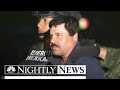 Stunning Helmet Cam Video Goes Inside Firefight To Recapture 'El Chapo' | NBC Nightly News