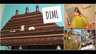 DIML|#Sankranthi Festive Shopping| DIY Pooja Mandir |పండుగ ముందు రోజు | Weekend vlog