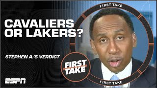 Stephen A. CONCEDES the Cavaliers is the BETTER JOB over the Lakers?! | First Ta