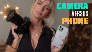 Sony Camera VS IPhone - is there a difference in quality?