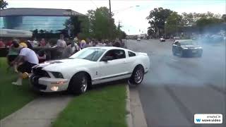 Mustang crash compilation  [MUST WATCH]