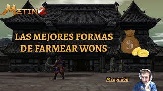 Tier list de formas de sacar yang en Metin2