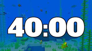 40 MINUTE TIMER. MINECRAFT TIMER.