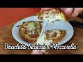 Come fare  una Bruschetta con Salsiccia e Mozzarella ( Subtitles )@ChefJasonznc