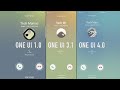 SAMSUNG GALAXY One UI 1.0 vs One UI 3.1 vs One UI 4.0 Dialers Incoming Call (Android 9, 11, 12)