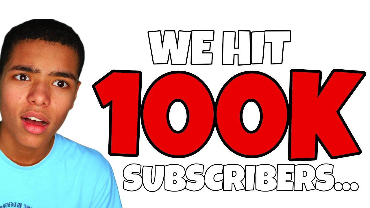 рџ ґlive We Hit 100k Subscribers Youtube
