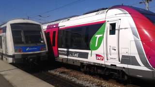 RER E, Ligne P, IC, TGV, TER à Pantin