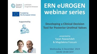 ERN eUROGEN Webinar 91: Developing a Clinical Decision Tool for Posterior Urethral Valves