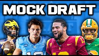 2024 NFL Mock Draft (With Trades) | Pre NFL Combine Edition