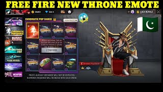 Free Fire Chromatic Pop Dance Emote In Pakistan Server 2023 | Free Fire New Throne Emote Pakistan |