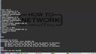 Debugging Network Traffic Using Extended ACLs