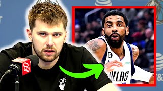 Luka Doncic Said This About Kyrie Irving | Dallas Mavericks NBA Postgame Interview
