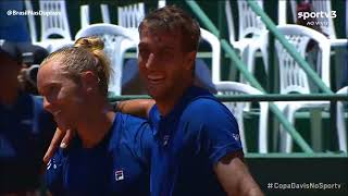 Meligeni/Matos vs Cui/Zhang - Davis Cup 2023